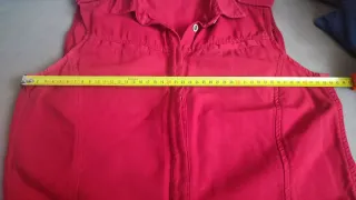 Vestido Massimo Dutti Rojo Sin Mangas