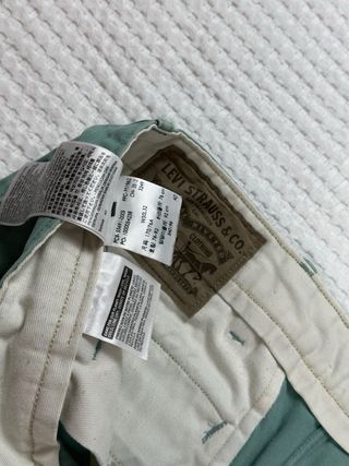 Levi's 511 Chinos Slim Verde Menta