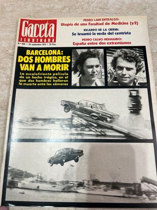 Lote de 10 revistas Gaceta  ilustrada 1975