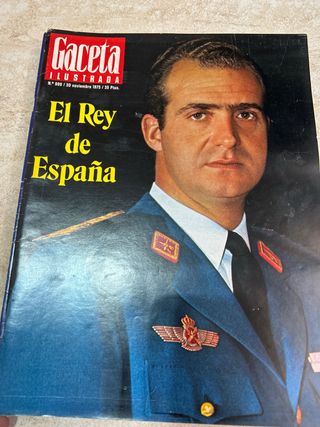 Lote de 10 revistas Gaceta  ilustrada 1975