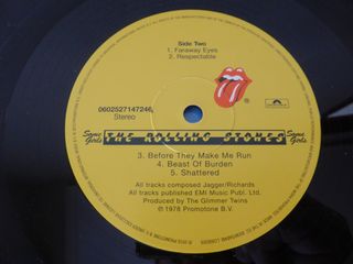 Disco Lp -The Rolling Stones -Some Girls (2010)