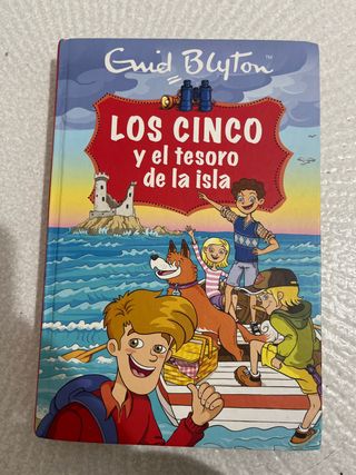 Libro Los cinco y el tesoro de la isla