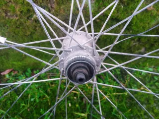 Rueda de Bicicleta Negra