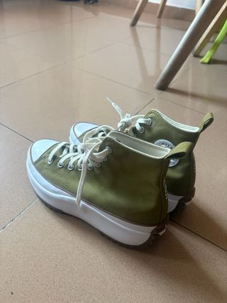 Converse Run Star Hike Verde Talla 42