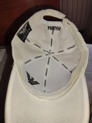 Gorra Armani Blanca