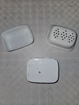 Portasapone Wedgwood Blu e Bianco