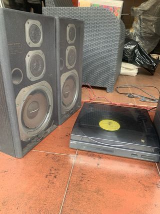 Sistema audio vintage Sony, ideale per collezionisti o amanti della musica