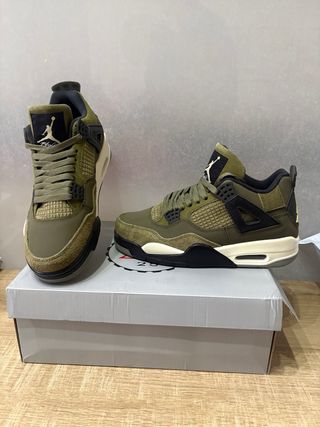 Air Jordan 4 Retro Verde Nero Tg 41