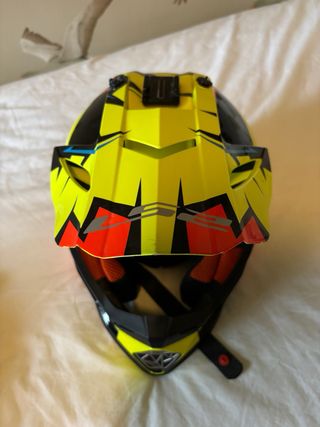 Casco Motocross LS2 Fast Amarillo