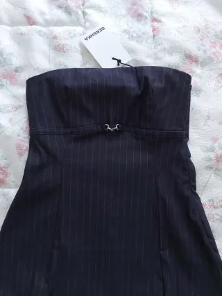 Bershka mini Vestido Raya diplomatica