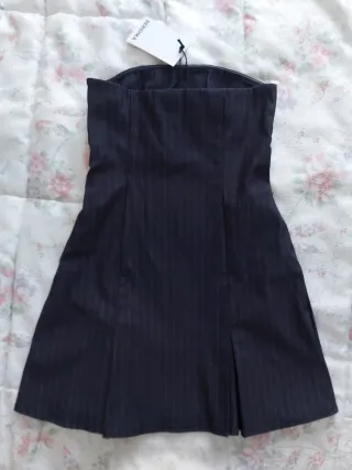 Bershka mini Vestido Raya diplomatica