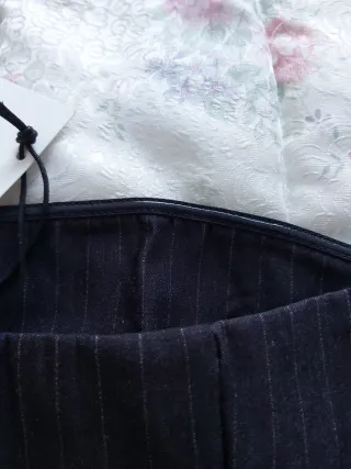 Bershka mini Vestido Raya diplomatica