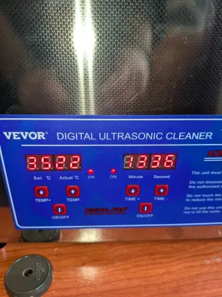 NUEVA! Máquina Limpieza Vinilos Ultrasonidos VEVOR
