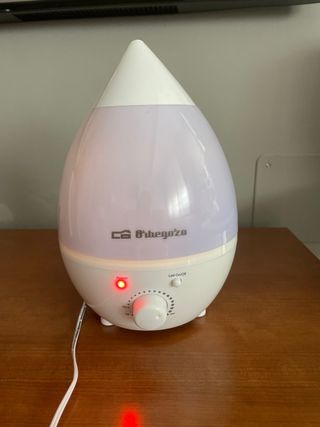 Humidificador Orbegozo luz colores