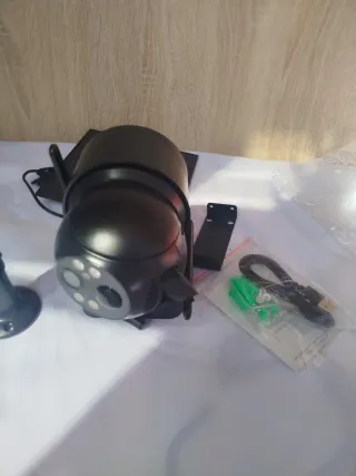 Cámara de seguridad solar y accesorios