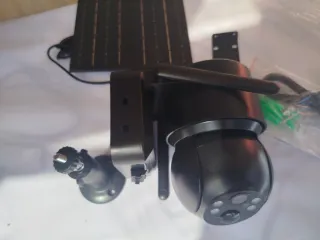 Cámara de seguridad solar y accesorios