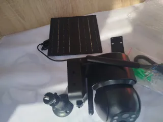 Cámara de seguridad solar y accesorios
