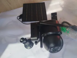 Cámara de seguridad solar y accesorios