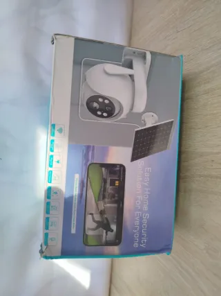 Cámara de seguridad solar y accesorios