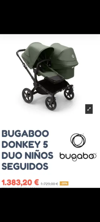 Bugaboo Donkey 5 Gemelar