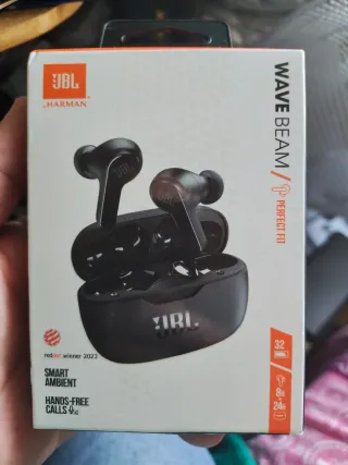 Auriculares JBL Wave Beam Negro