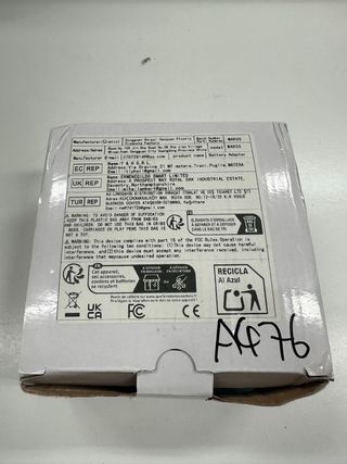 Adaptador de energía coche emergencia
