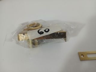 Coppia Serrature Mobili Ottone Made in Italy