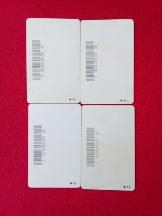 Smart card bianche con chip