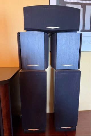 Cadena Kenwood + Mueble + 5 Altavoces + mando