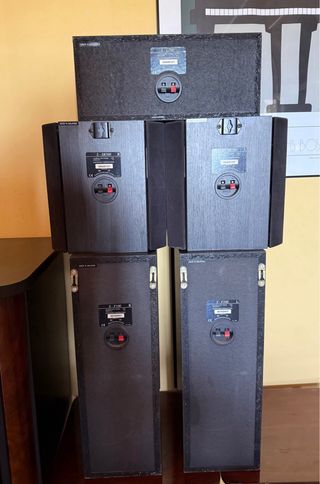 Cadena Kenwood + Mueble + 5 Altavoces + mando