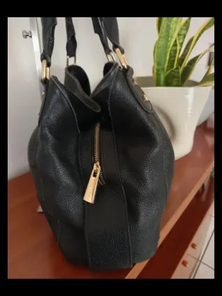 Borsa Anna Virgili Vera Pelle Nera