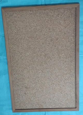 Pizarra Corcho Doble Cara 60x40cm