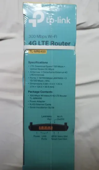 Router Wifi 4G libre PRECINTADO