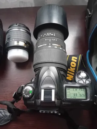 Fotocamere Nikon D50 e D330 + Obiettivi