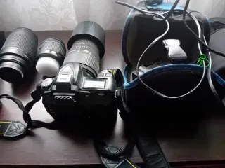 Fotocamere Nikon D50 e D330 + Obiettivi