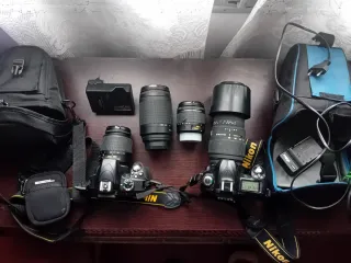 Fotocamere Nikon D50 e D330 + Obiettivi
