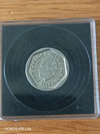 Moneda 200 Pesetas Rey Juan Carlos I 1988