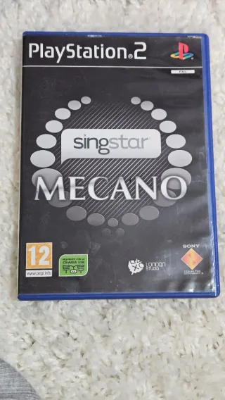 Pack Singstar Blue BBVA PS2 + 7 Juegos