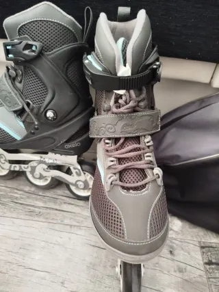 Patines Oxelo T40 + Protecciones Talla S