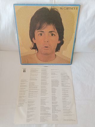 Paul McCartney II 1980 LP Vinilo Original Beatles