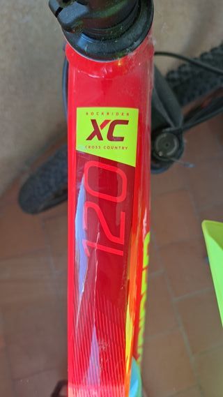 Bicicleta Rockrider XC 120 L + Pack equimamiento
