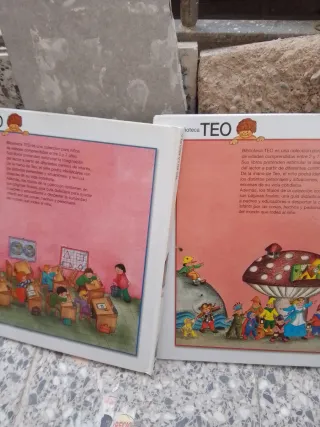 Lote 2 Libros TEO Planeta D'Agostini