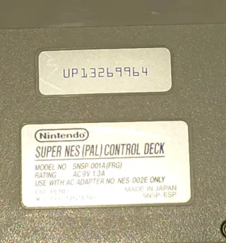 Consola Super Nintendo SNES PAL  + 2 Mandos + Jueg