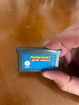ORIGINAL Mario Kart Super Circuit GBA