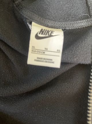Sudadera Nike Niño Negra