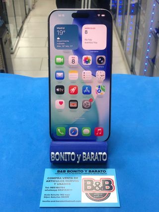 iPhone 16 Pro Max 256GB Plata/Gris