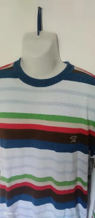 Maglione Paul & Shark Uomo Cotone Righe