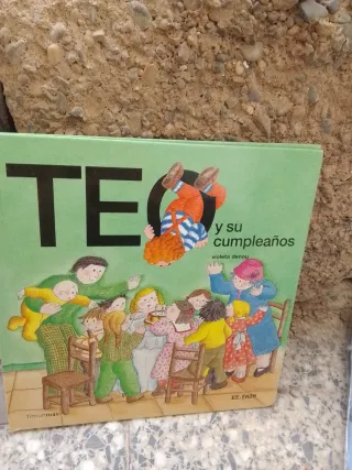 Lote 2 Libros Infantiles Teo Violeta Denou