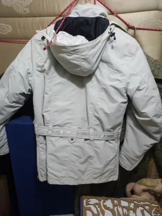 Chaqueta moto AXO gris mujer