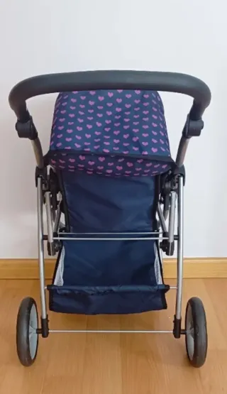 Carrito gemelar de juguete